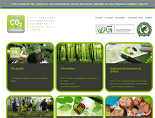 Tablet Screenshot of co2environnement.com